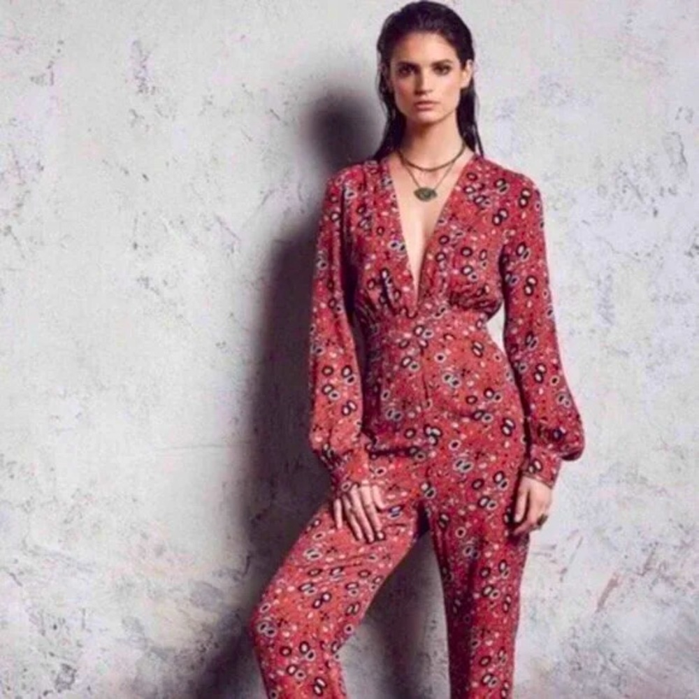 Free People Some Like It Hot Jumpsuit - Size 4